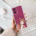 Cute Charm Customize Anti Yellow Case For Motorola Edge 50 Fusion 5G