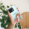 Cute Charm Customize Transparent Silicon Case For OnePlus 10 Pro 5G