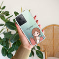 Cute Charm Customize Transparent Silicon Case For OnePlus 10R 5G