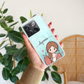 Cute Charm Customize Transparent Silicon Case For OnePlus 10T 5G