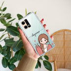 Cute Charm Customize Anti Yellow Case For Oppo Reno 7 5G