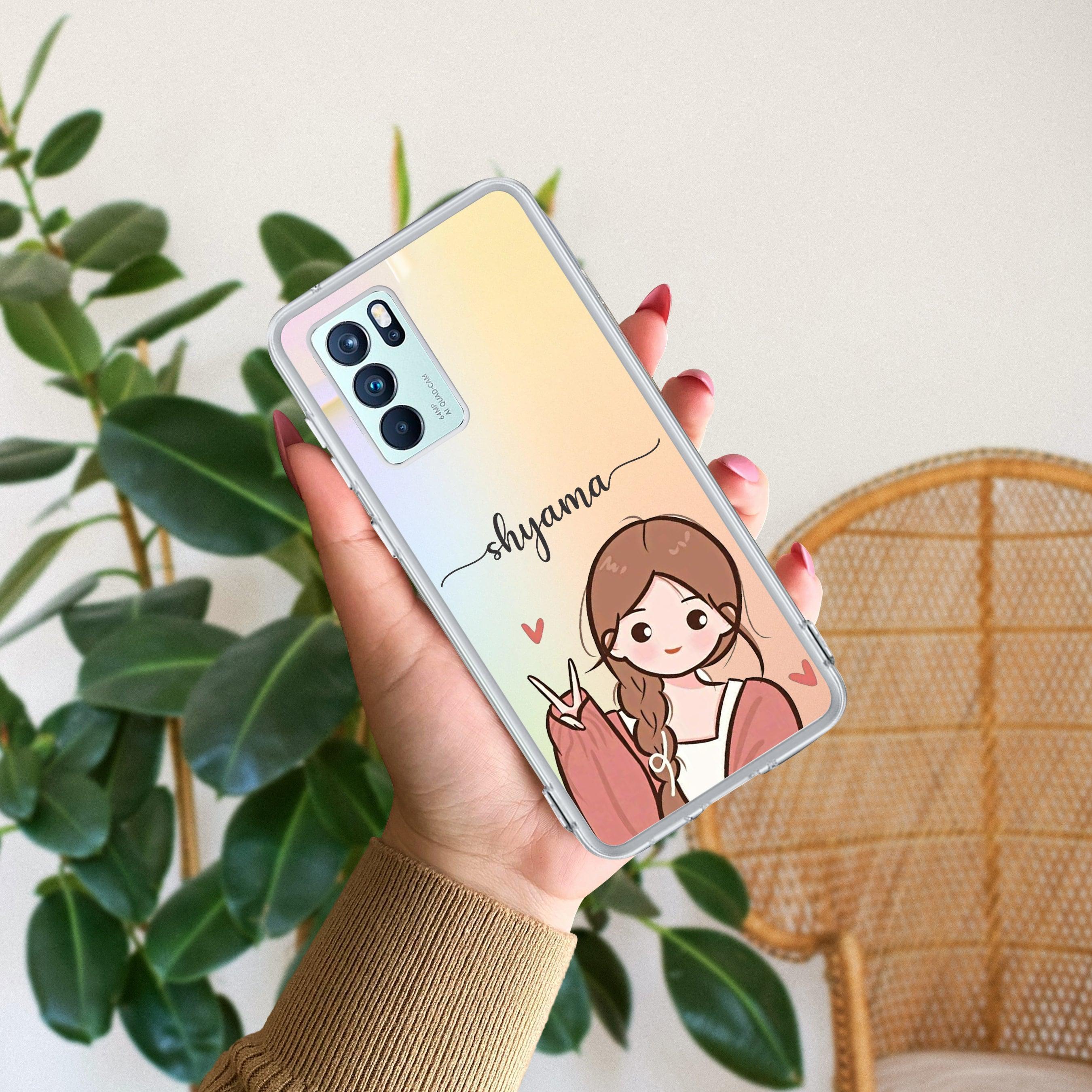 Cute Charm Customize Anti Yellow Case For Oppo Reno 6 Pro 5G