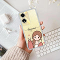 Cute Charm Customize Anti Yellow Case For Oppo A59 5G