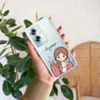 Cute Charm Customize Anti Yellow Case For Oppo A79 5G