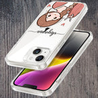 Cute Charm Customize Transparent Silicon Case For Realme P1 Pro 5G