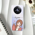 Cute Charm Customize Transparent Silicon Case For Realme GT Master Edition