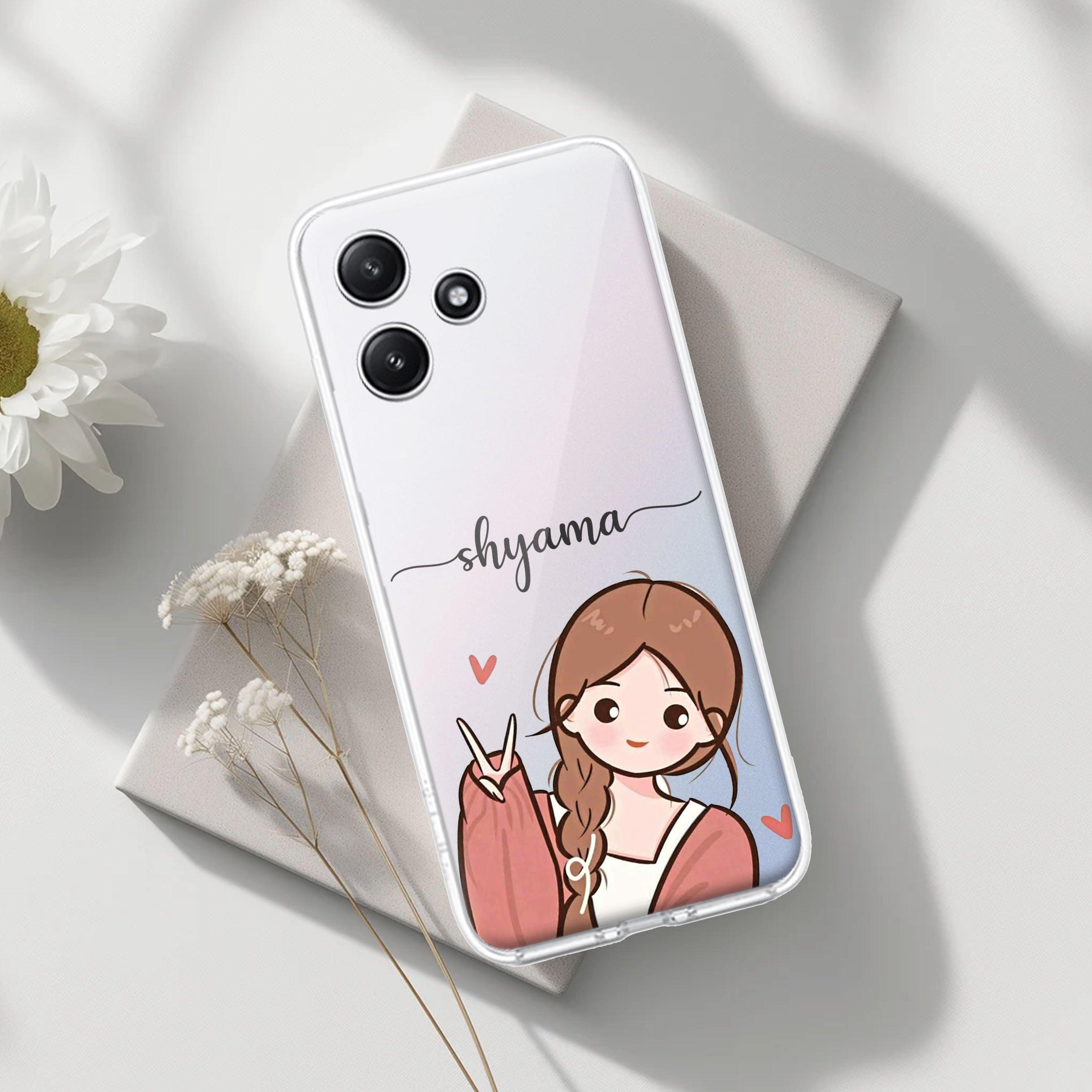 Cute Charm Customize Transparent Silicon Case For Redmi/Xiaomi - ShopOnCliQ