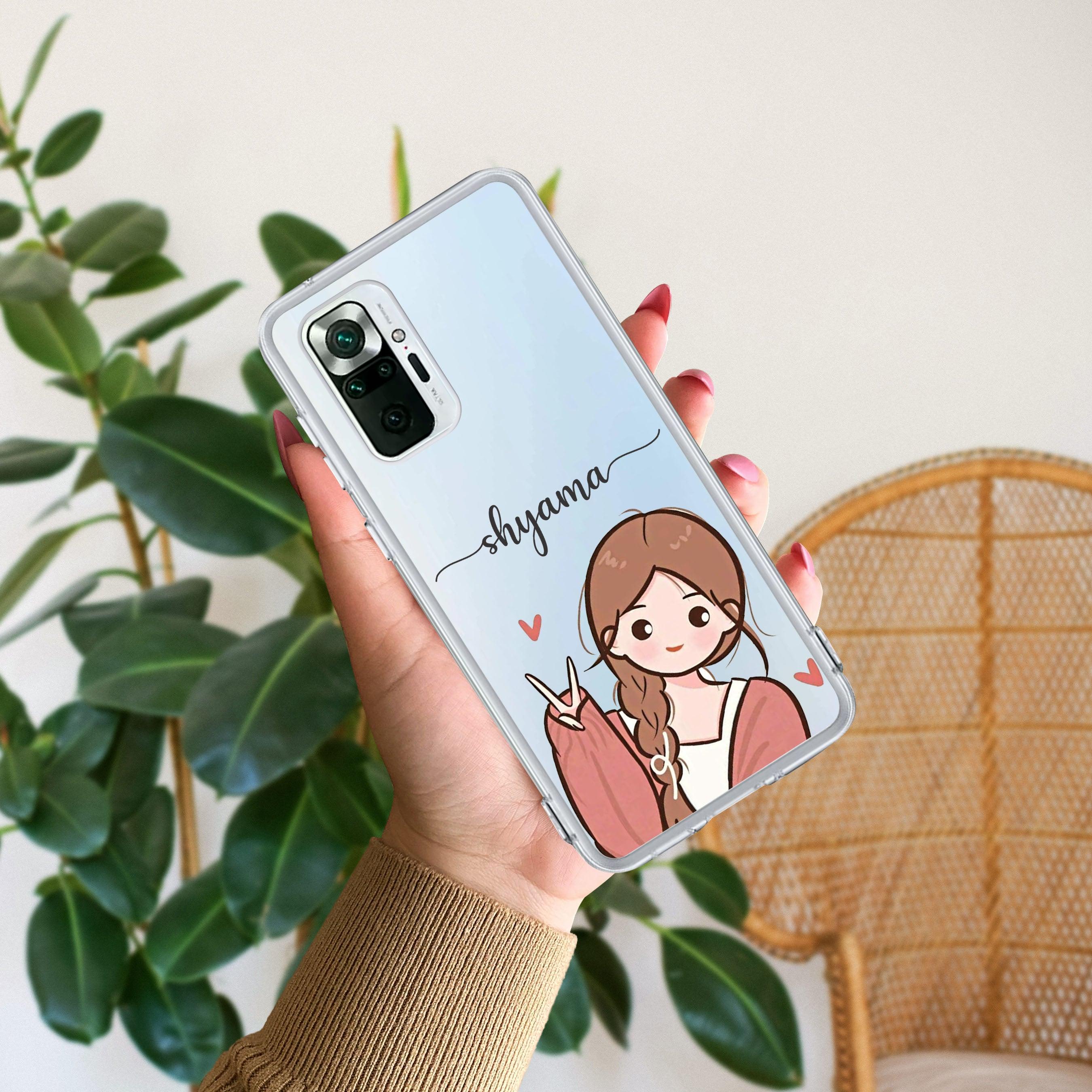 Cute Charm Customize Transparent Silicon Case For Redmi/Xiaomi - ShopOnCliQ