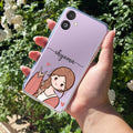 Cute Charm Customize Anti Yellow Case For Samsung Galaxy M06 5G