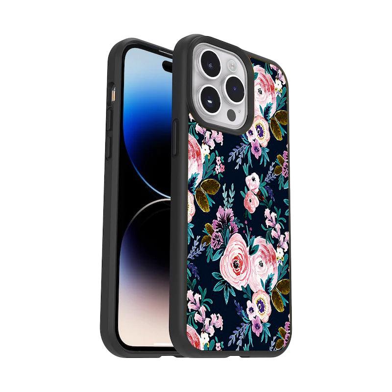 Cute Floral Glossy Metal Case Cover For Infinix - ShopOnCliQ