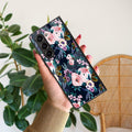Cute Floral Glossy Metal Case Cover For Samsung - ShopOnCliQ