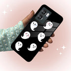 Cute Ghost Glass Case Cover For Realme/Narzo - ShopOnCliQ