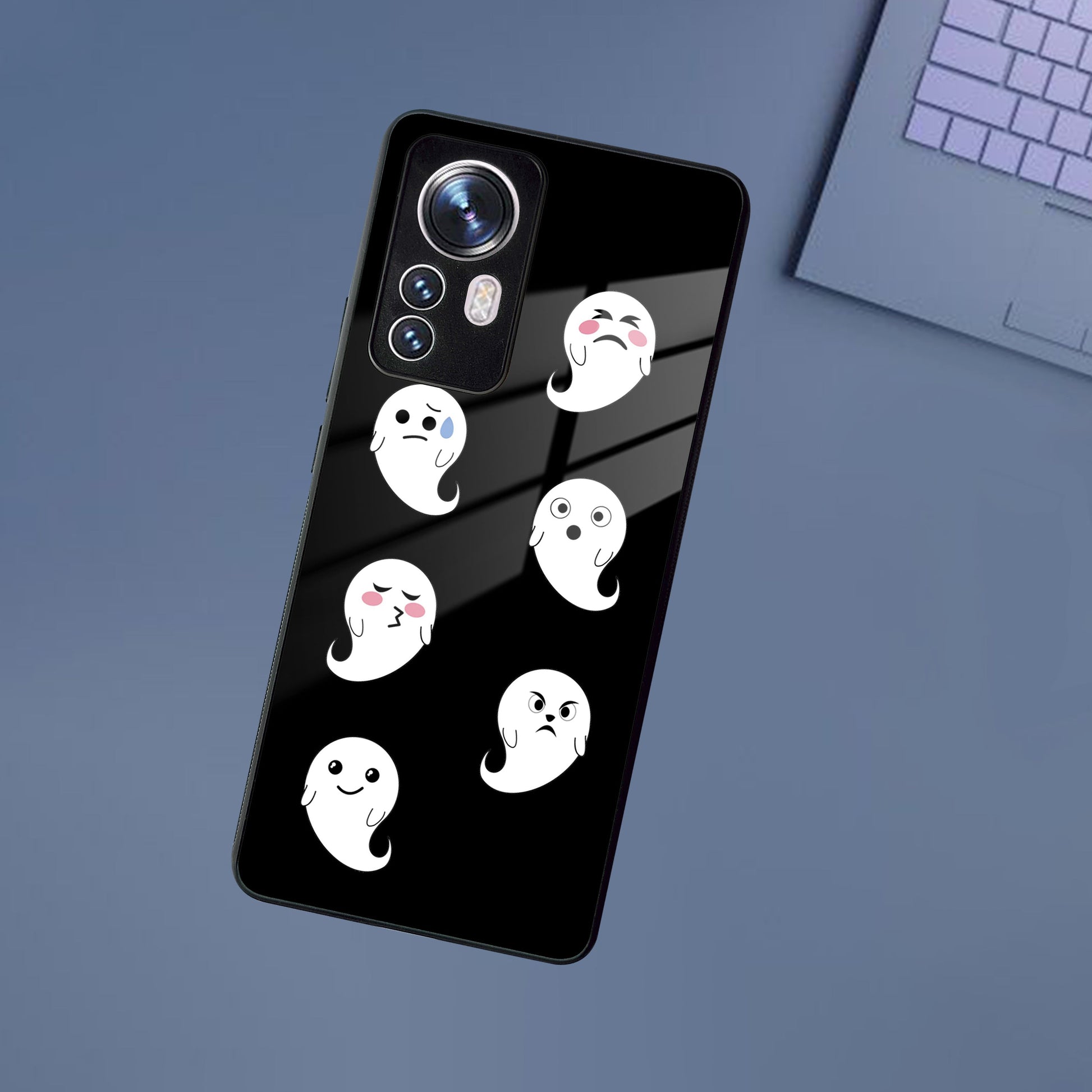 Cute Ghost Glass Case Cover For Redmi/Xiaomi ShopOnCliQ