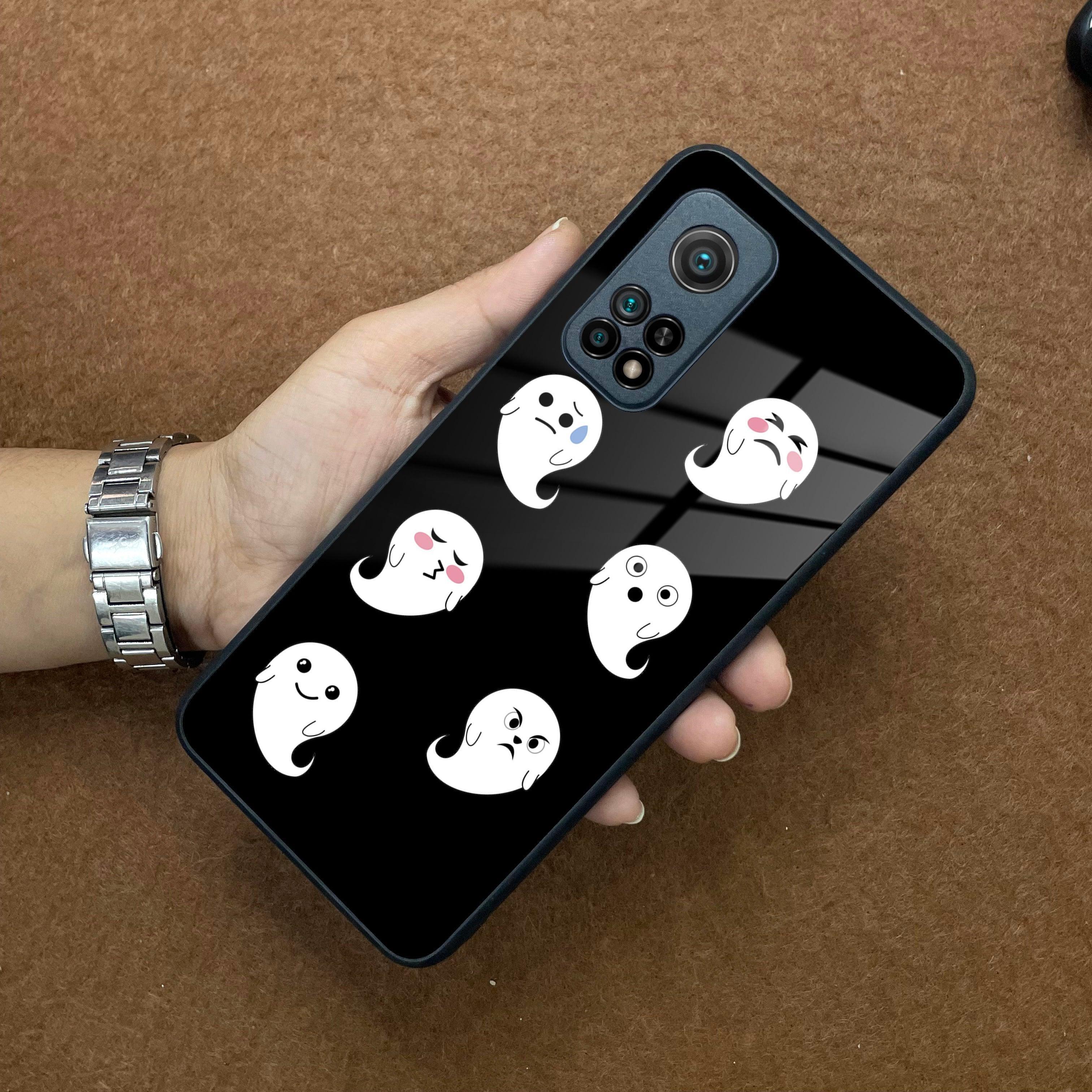 Cute Ghost Glass Case Cover For Redmi/Xiaomi - ShopOnCliQ