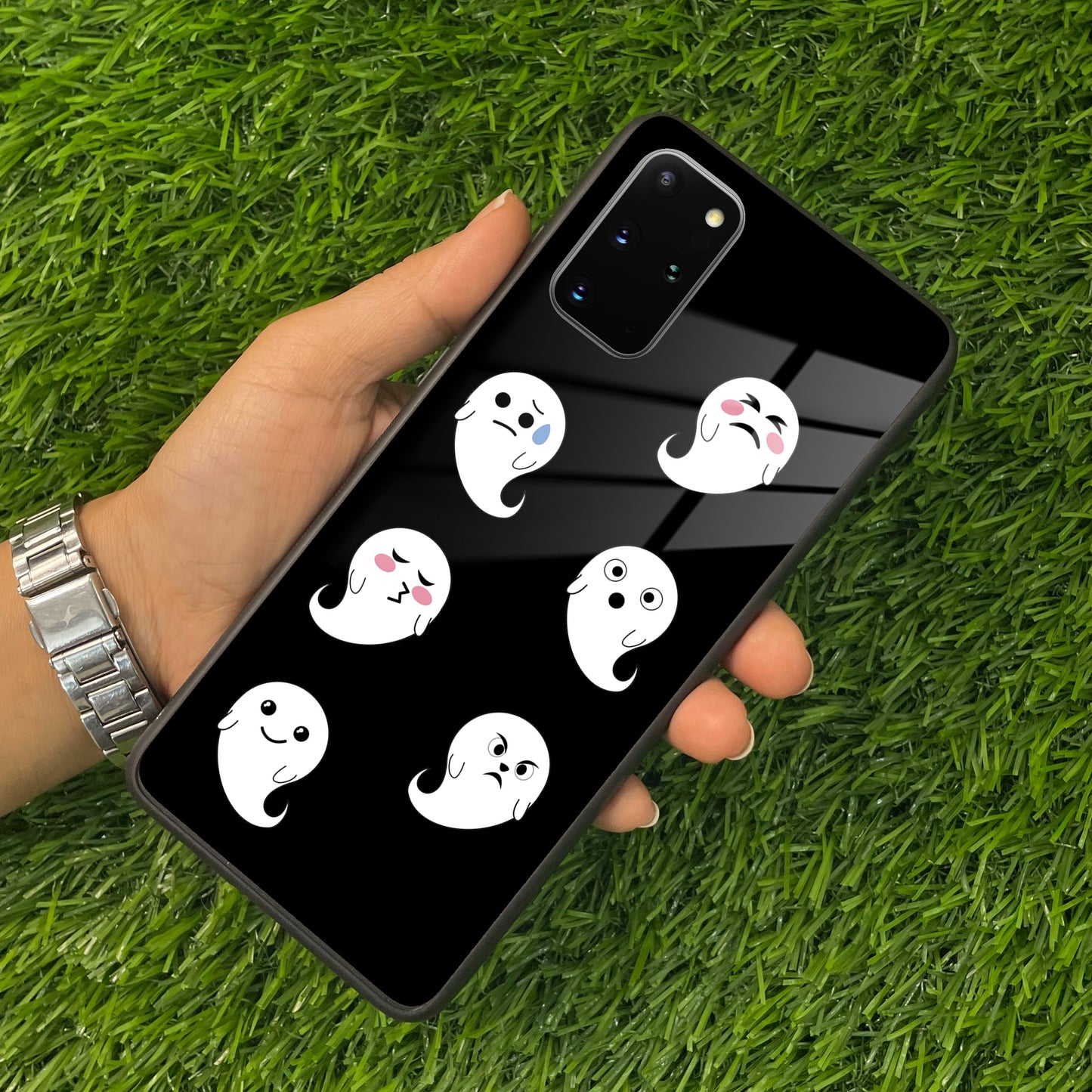 Cute Ghost Glass Case Cover For Samsung ShopOnCliQ