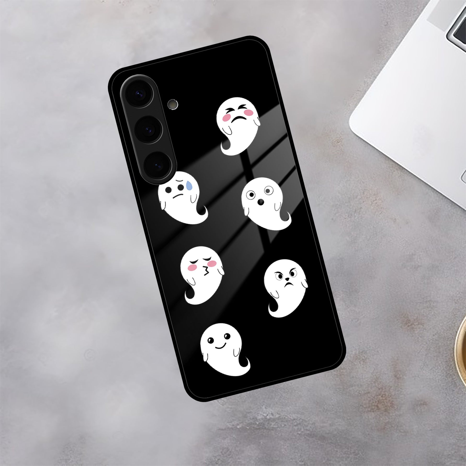 Cute Ghost Glass Case Cover For Samsung ShopOnCliQ