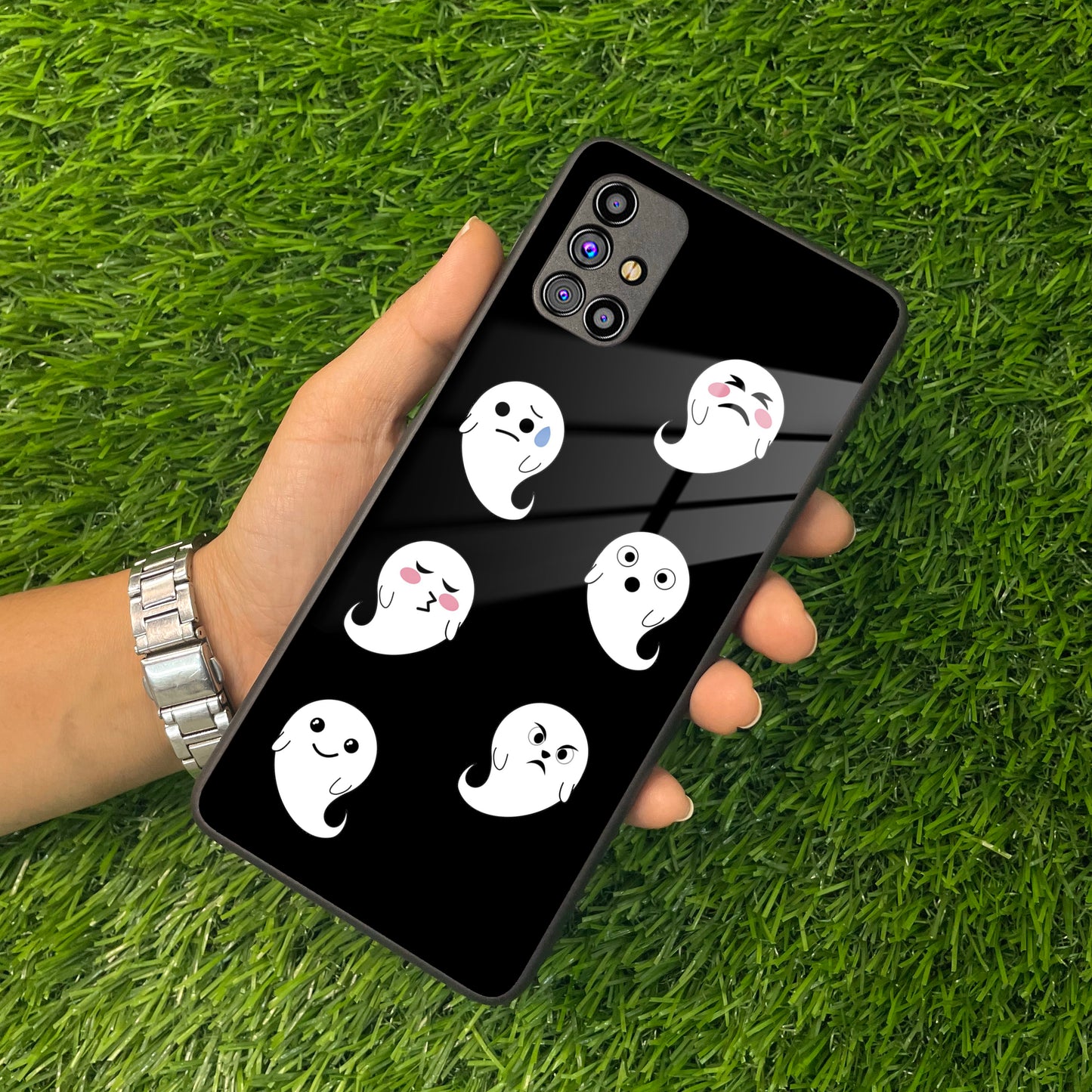 Cute Ghost Glass Case Cover For Samsung ShopOnCliQ