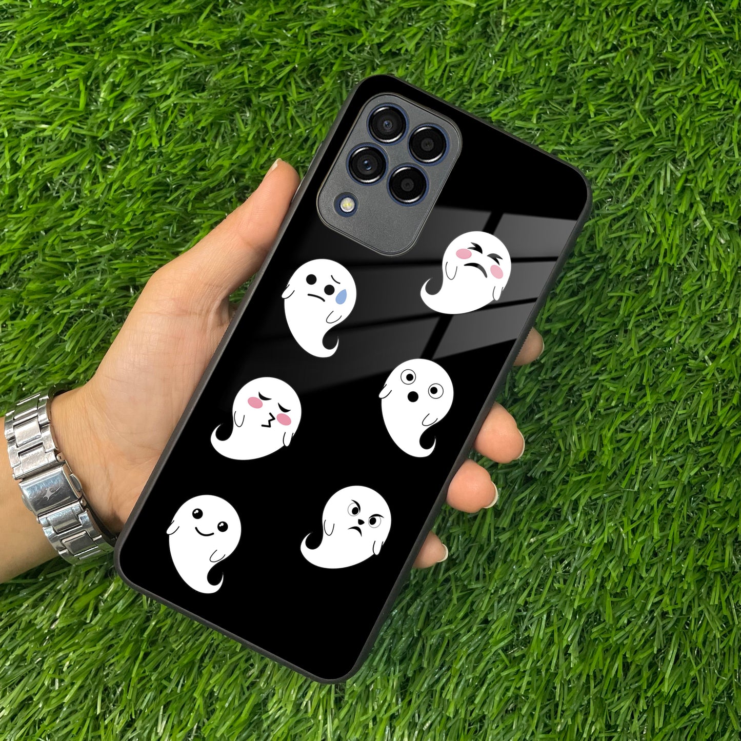 Cute Ghost Glass Case Cover For Samsung ShopOnCliQ