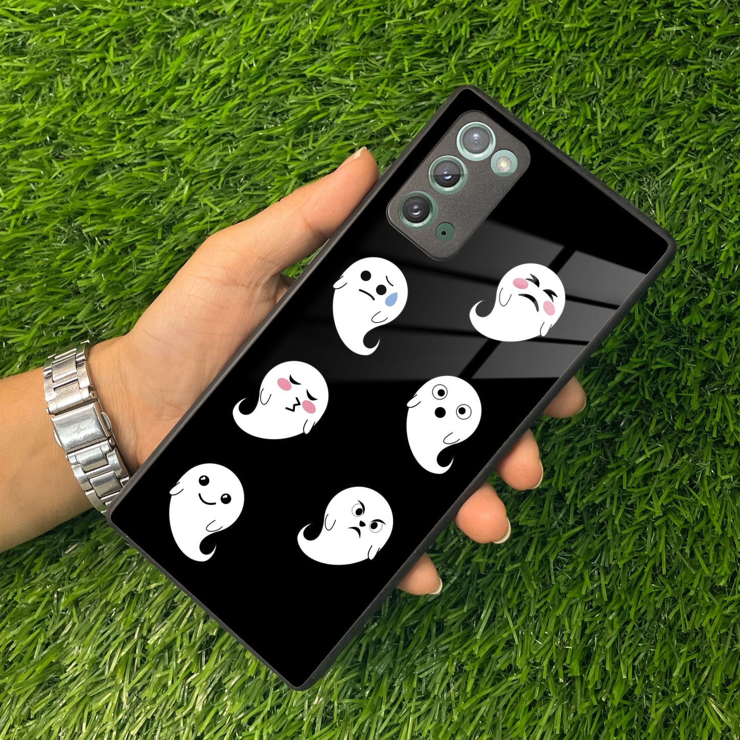 Cute Ghost Glass Case Cover For Samsung ShopOnCliQ