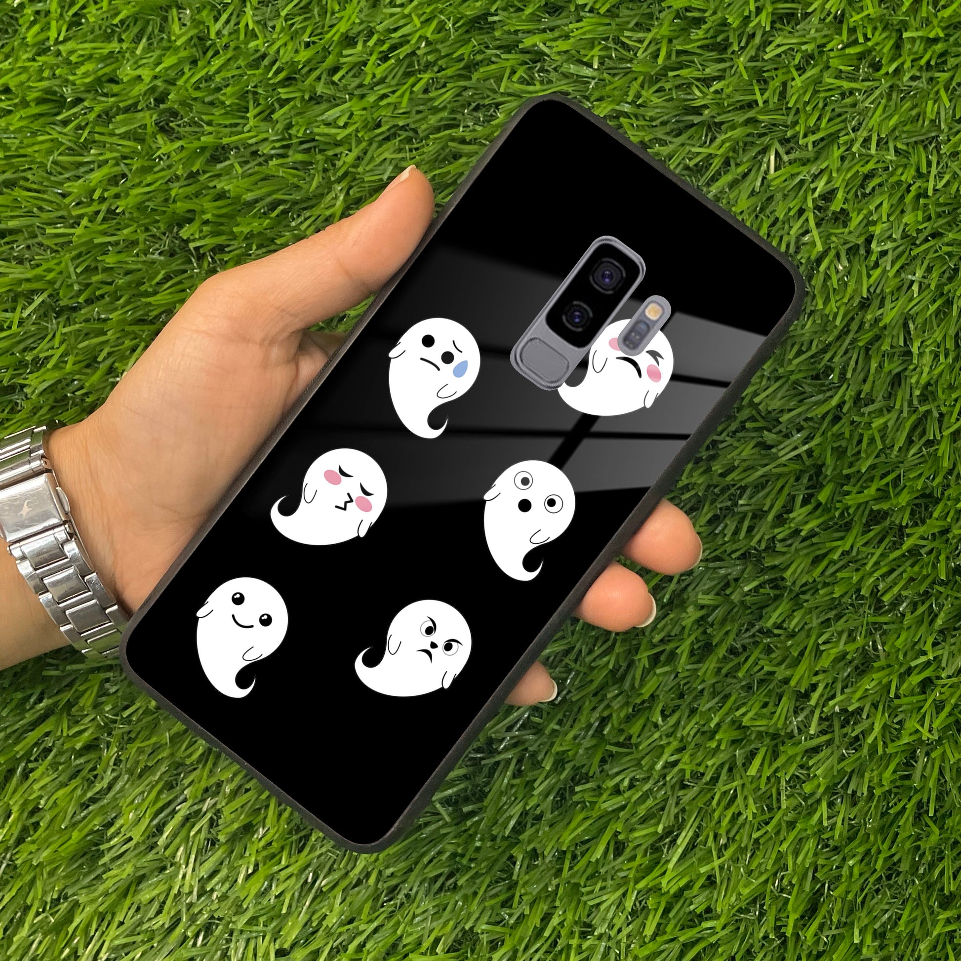 Cute Ghost Glass Case Cover For Samsung ShopOnCliQ