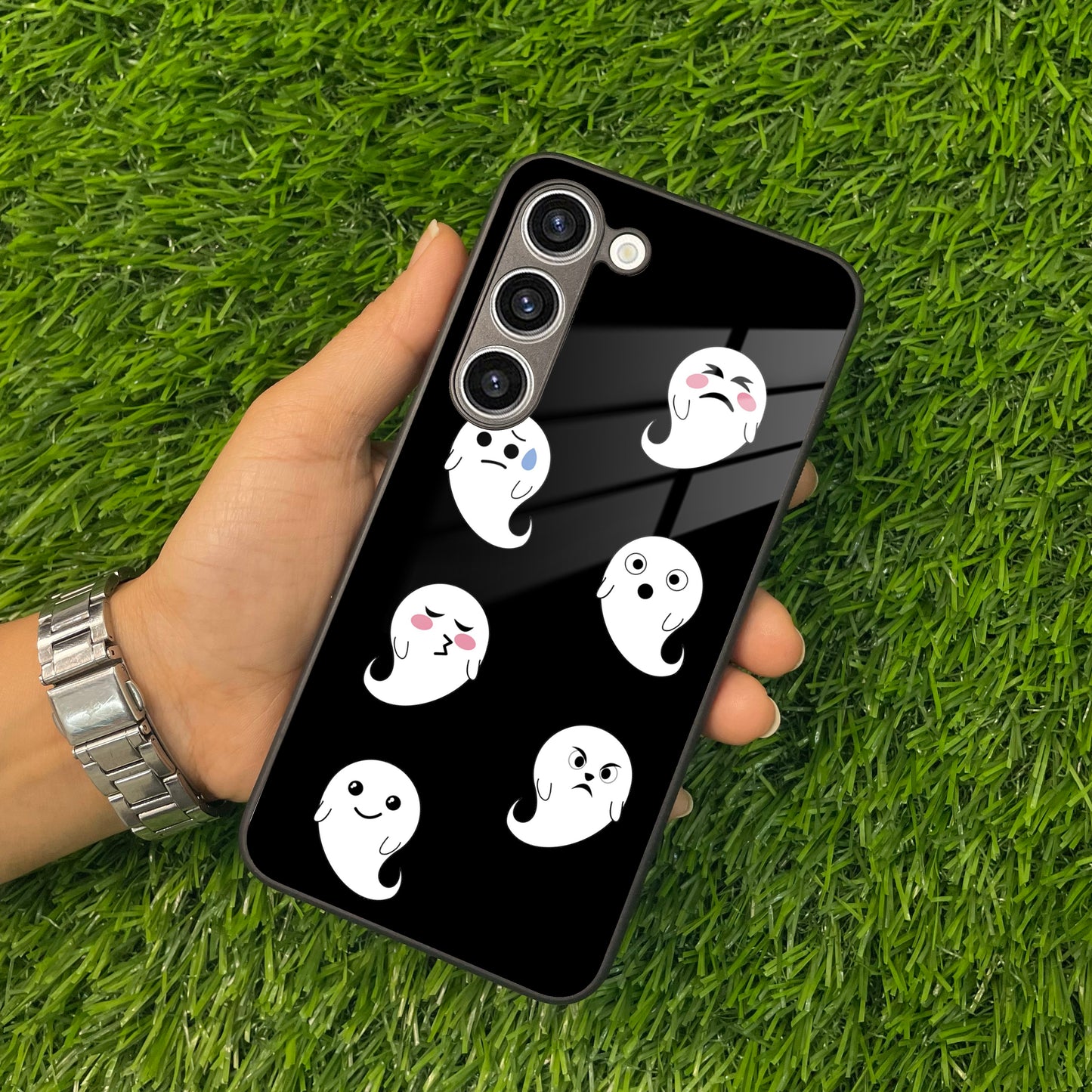 Cute Ghost Glass Case Cover For Samsung ShopOnCliQ