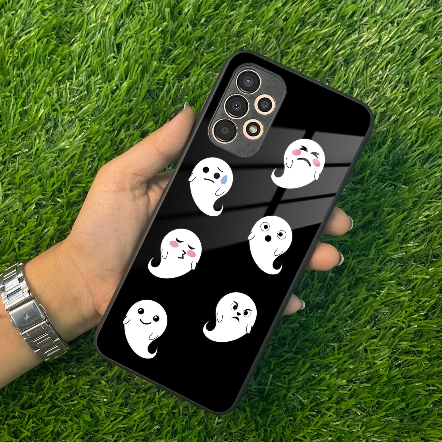 Cute Ghost Glass Case Cover For Samsung ShopOnCliQ