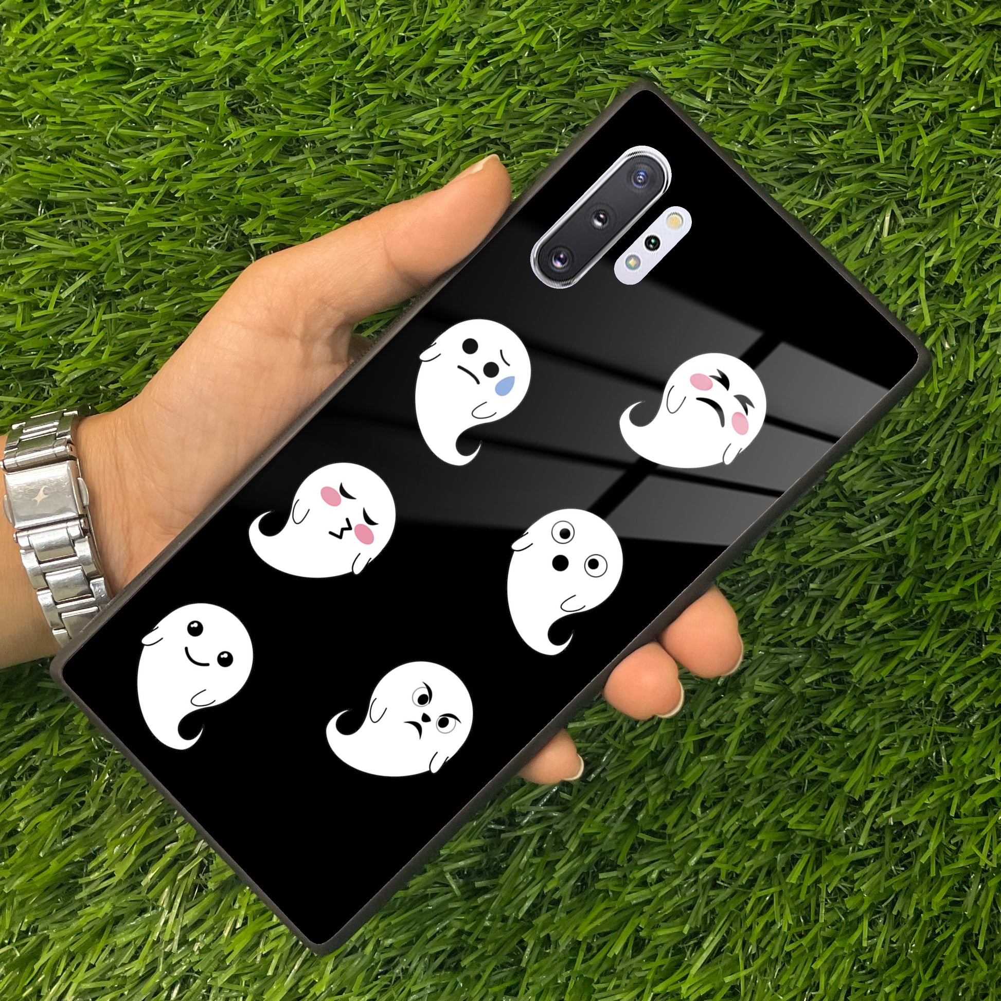 Cute Ghost Glass Case Cover For Samsung ShopOnCliQ