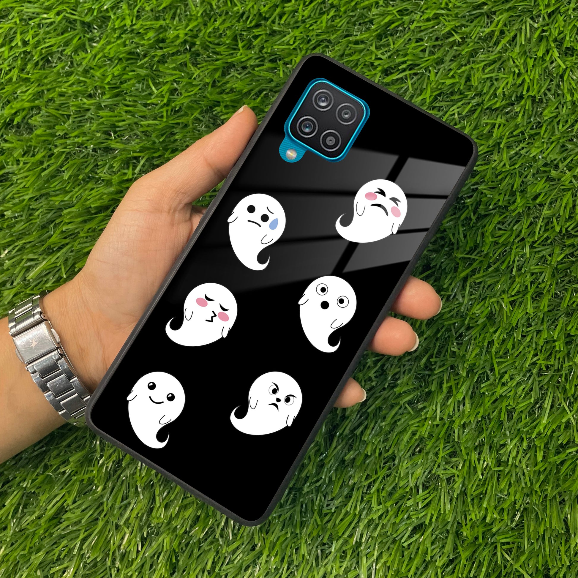 Cute Ghost Glass Case Cover For Samsung ShopOnCliQ