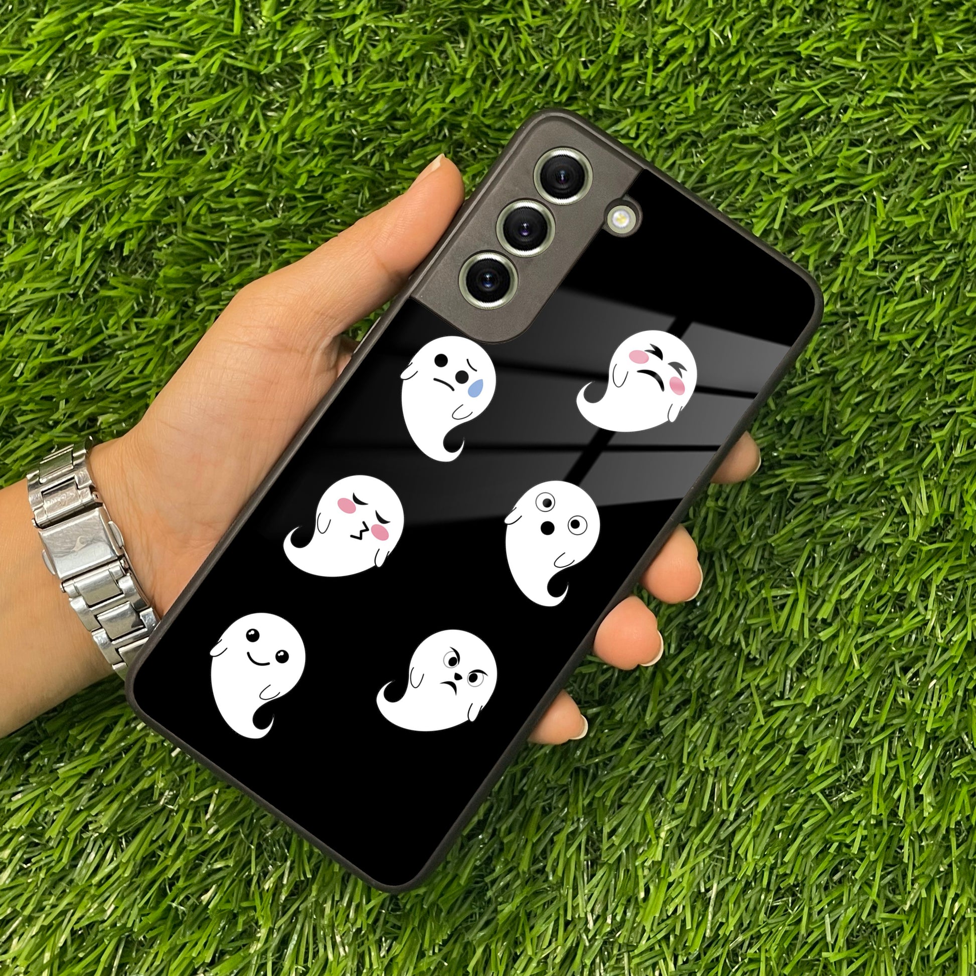 Cute Ghost Glass Case Cover For Samsung ShopOnCliQ