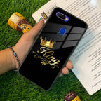 Cute King With Crown Glass Case For Oppo - ShopOnCliQ