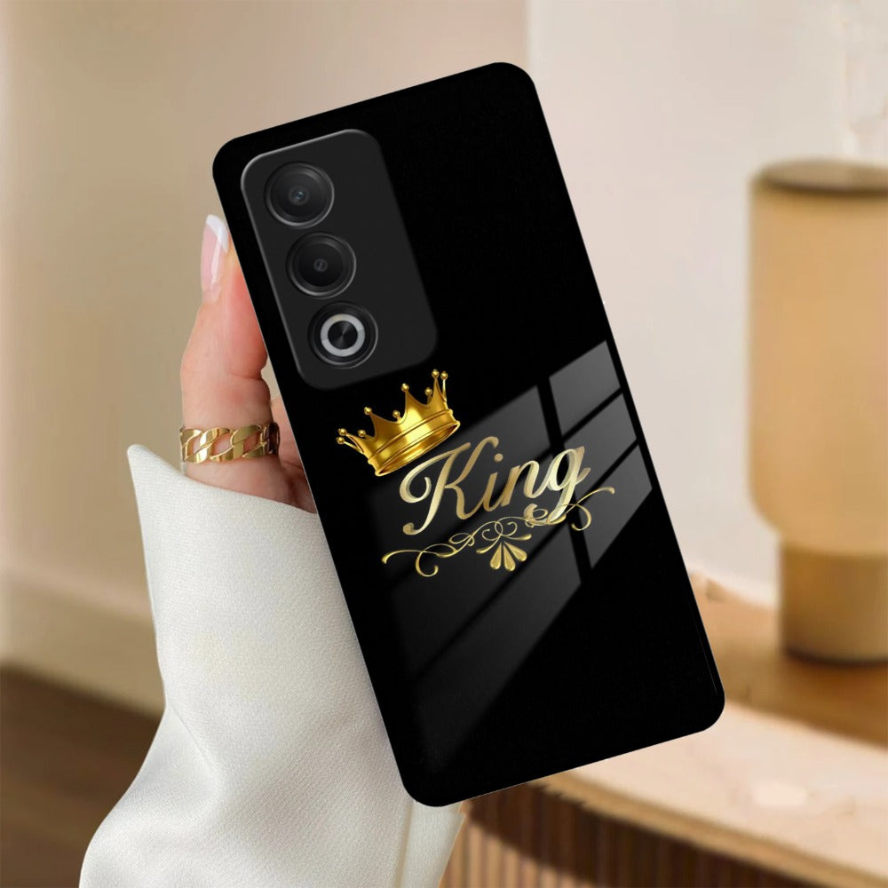 Cute King With Crown Glass Case For Oppo ShopOnCliQ