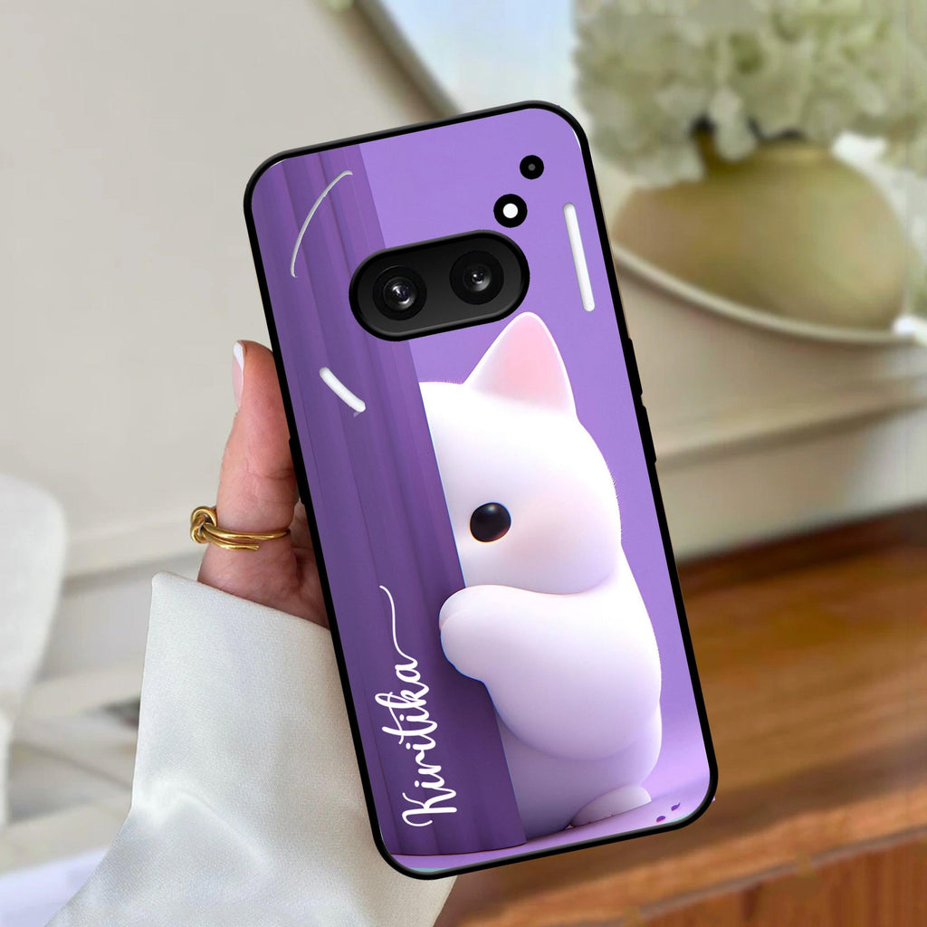 Cute Kittens Glossy Metal Case Cover For Nothing - ShopOnCliQ