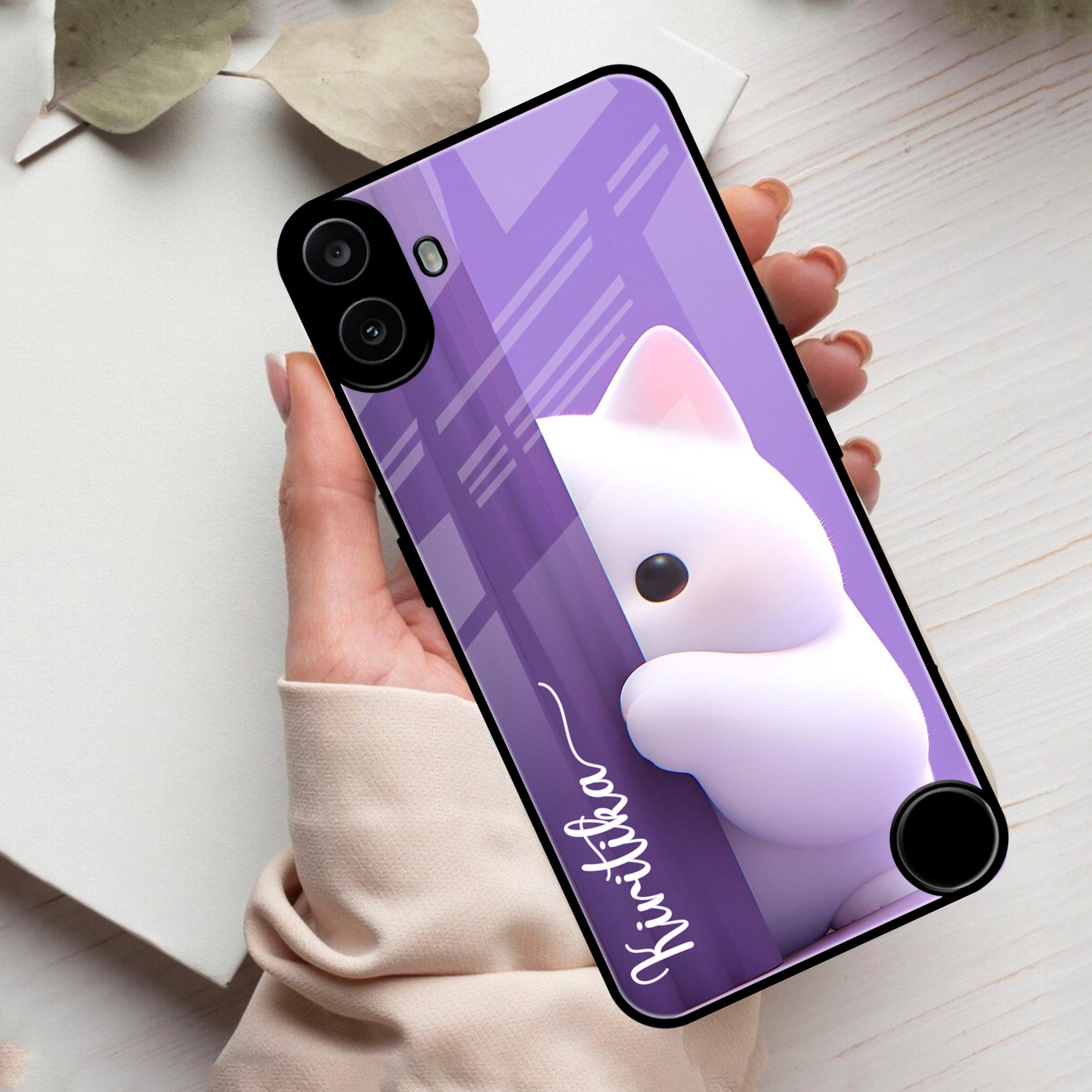 Cute Kittens Glossy Metal Case Cover For Nothing - ShopOnCliQ