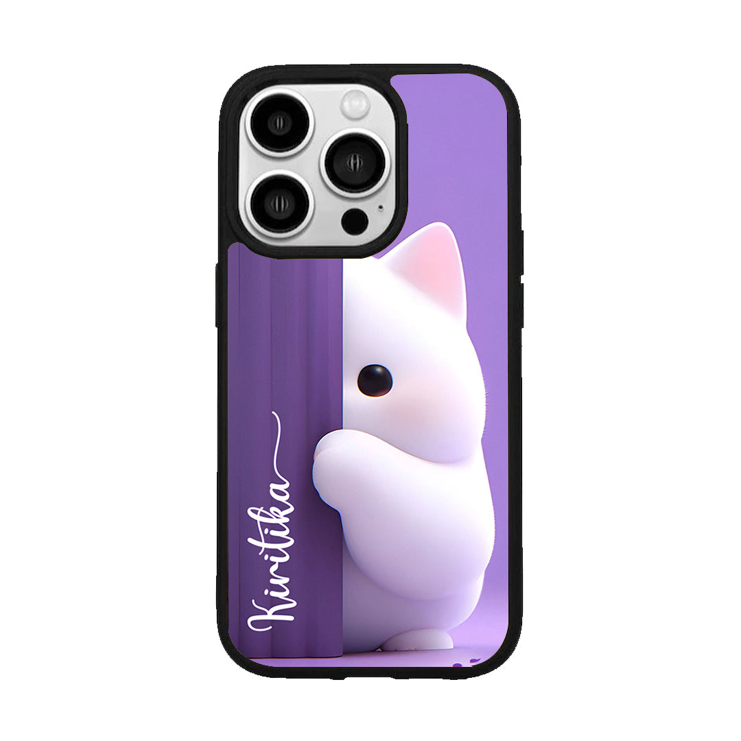 Cute Kittens Glossy Metal Case Cover For iPhone ShopOnCliQ