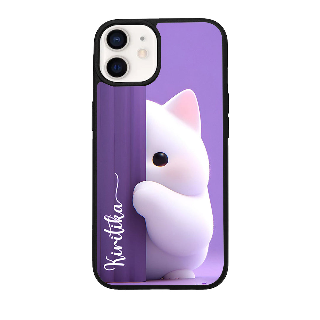 Cute Kittens Glossy Metal Case Cover For iPhone ShopOnCliQ