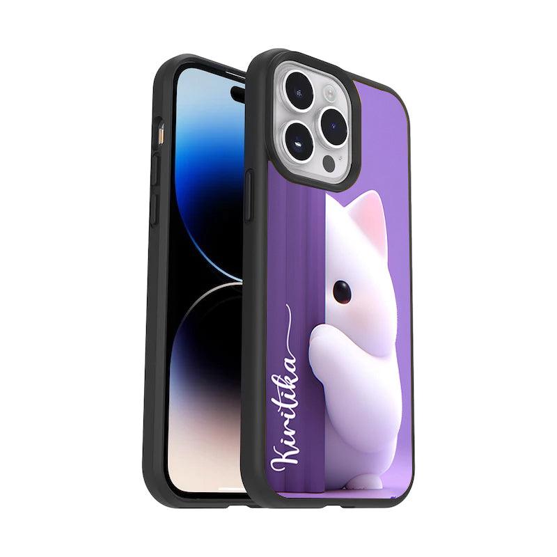 Cute Kittens Glossy Metal Case Cover For iPhone - ShopOnCliQ