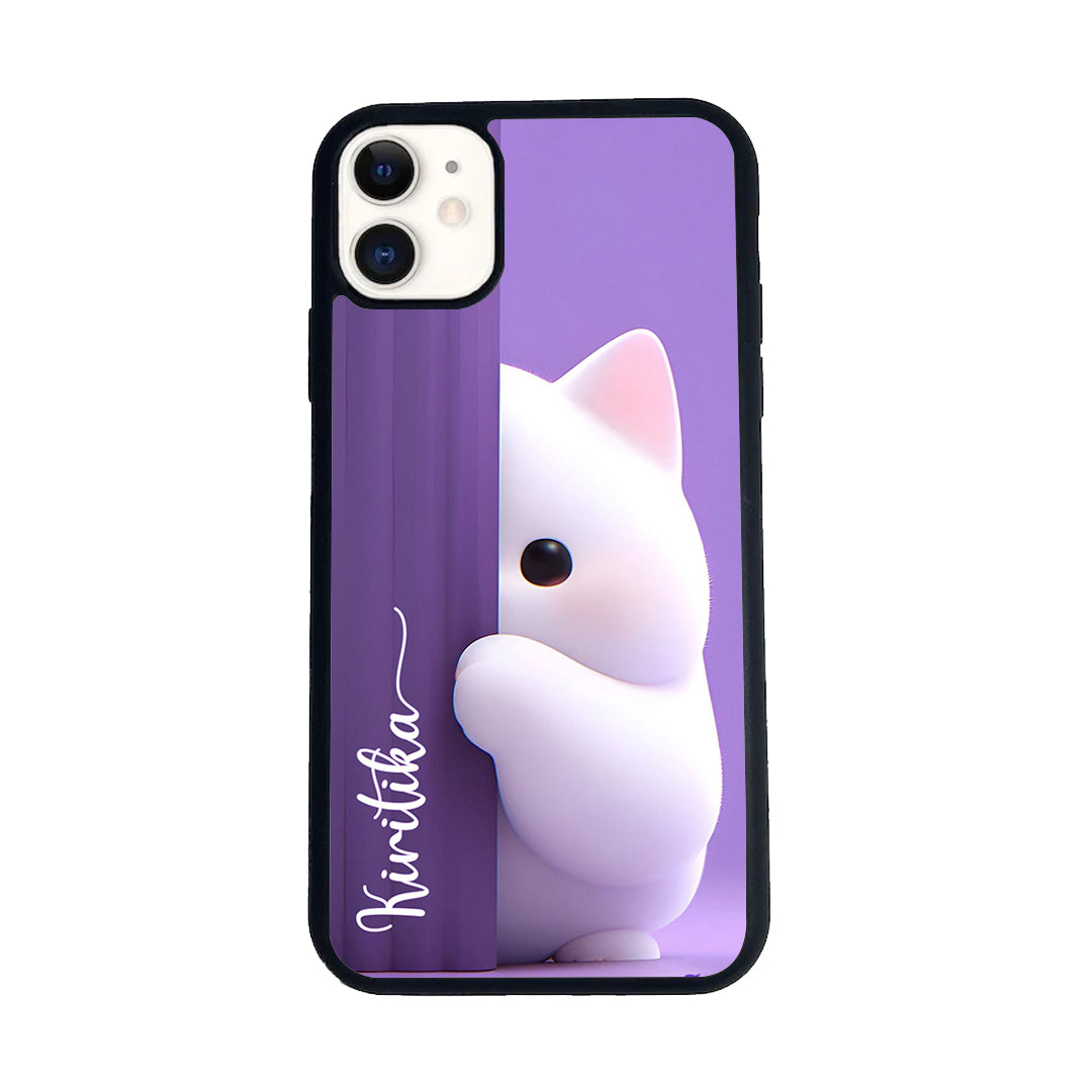 Cute Kittens Glossy Metal Case Cover For iPhone ShopOnCliQ