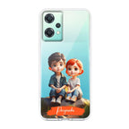 Cute Love Couple Customize Transparent Silicon Case For OnePlus - ShopOnCliQ