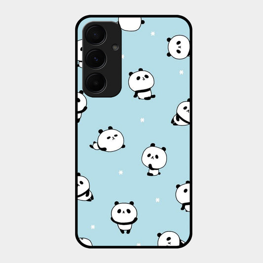 Cute Panda Blue Glossy Metal Case Cover For Samsung ShopOnCliQ