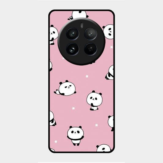 Cute Panda Glossy Metal Case Cover For Realme ShopOnCliQ