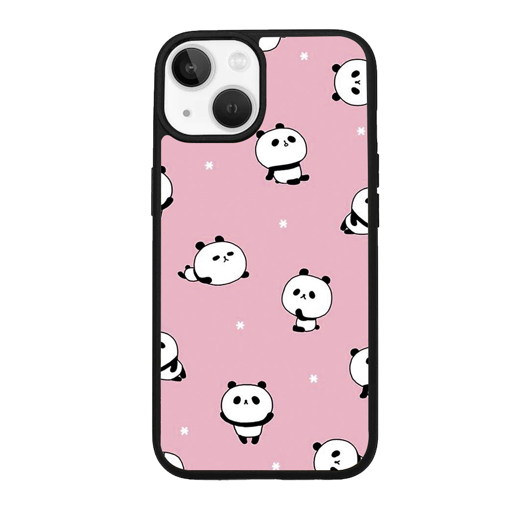 Cute Panda Glossy Metal Case Cover For iPhone ShopOnCliQ