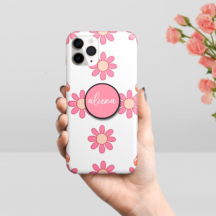 Cute Pastel Florals Phone Case Cover For iPhone