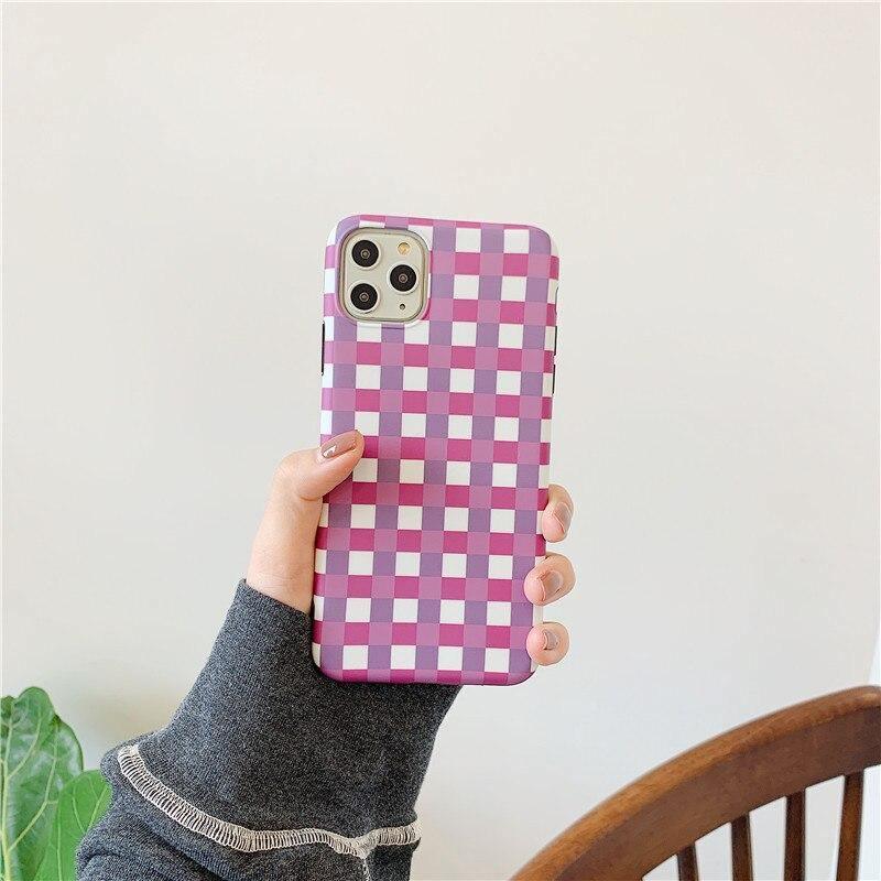 Cute Plaid Cartoon Smile Face Phone Case Cover ShopOnCliQ