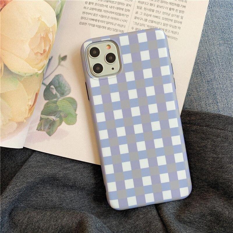 Cute Plaid Cartoon Smile Face Phone Case Cover ShopOnCliQ