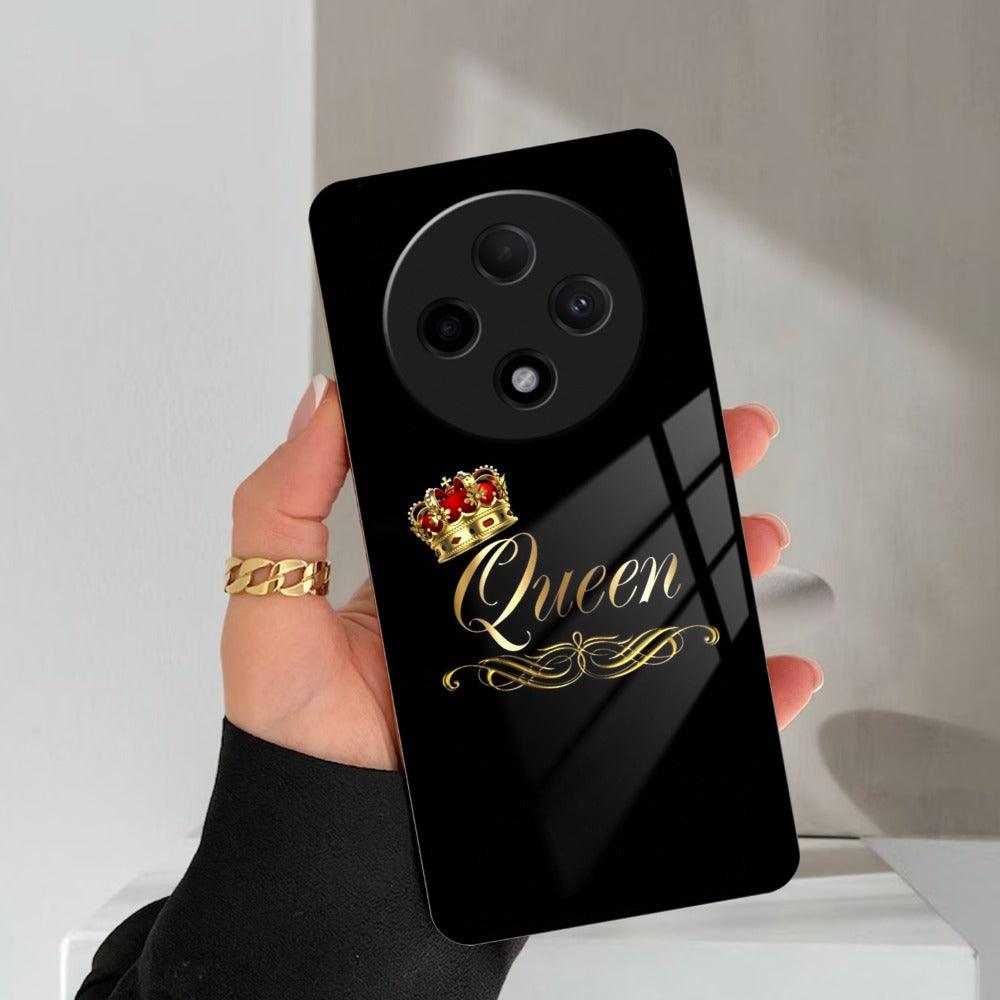 Cute Queen With Crown Glass Case For Oppo ShopOnCliQ