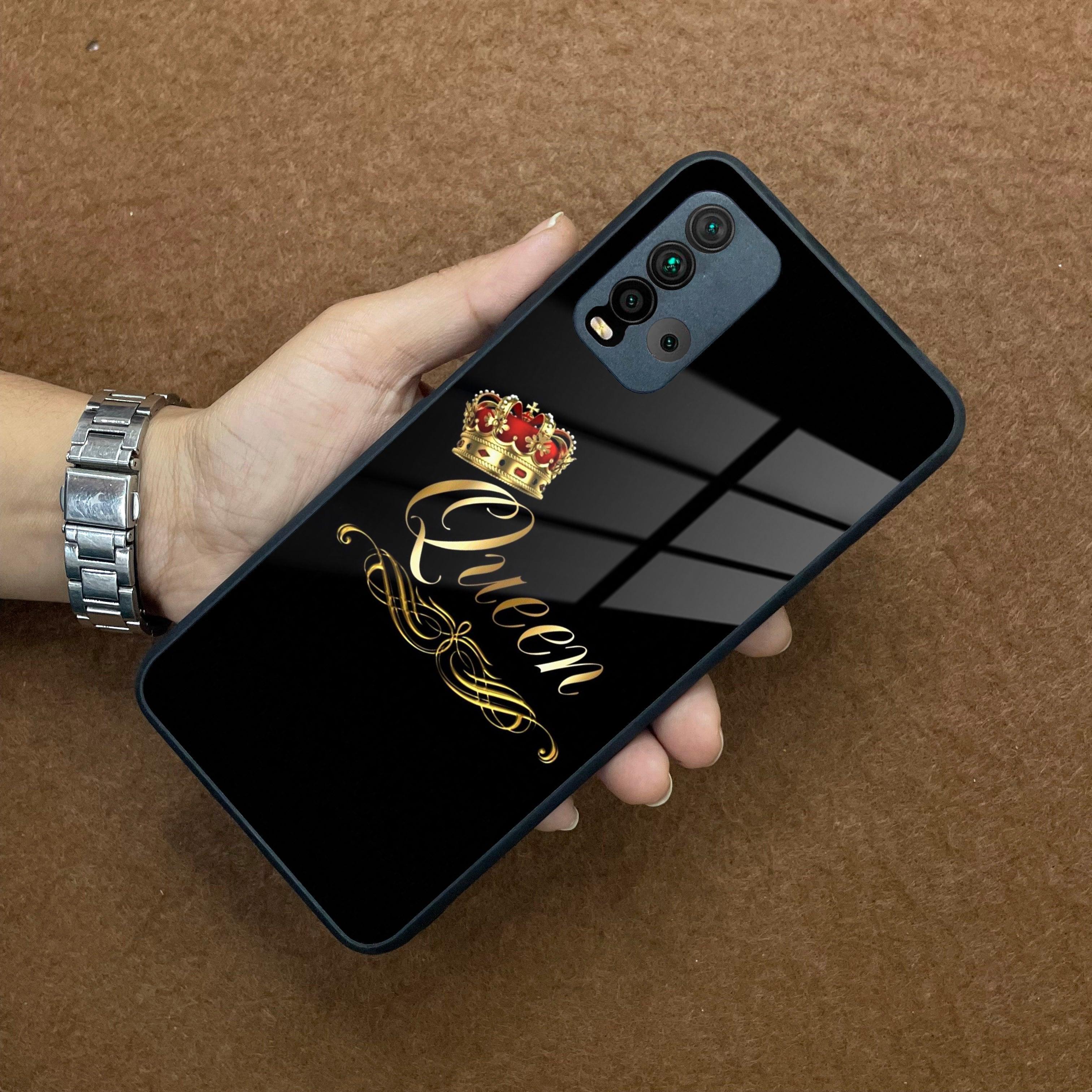 Cute Queen With Crown Glass Case For Redmi/Xiaomi - ShopOnCliQ
