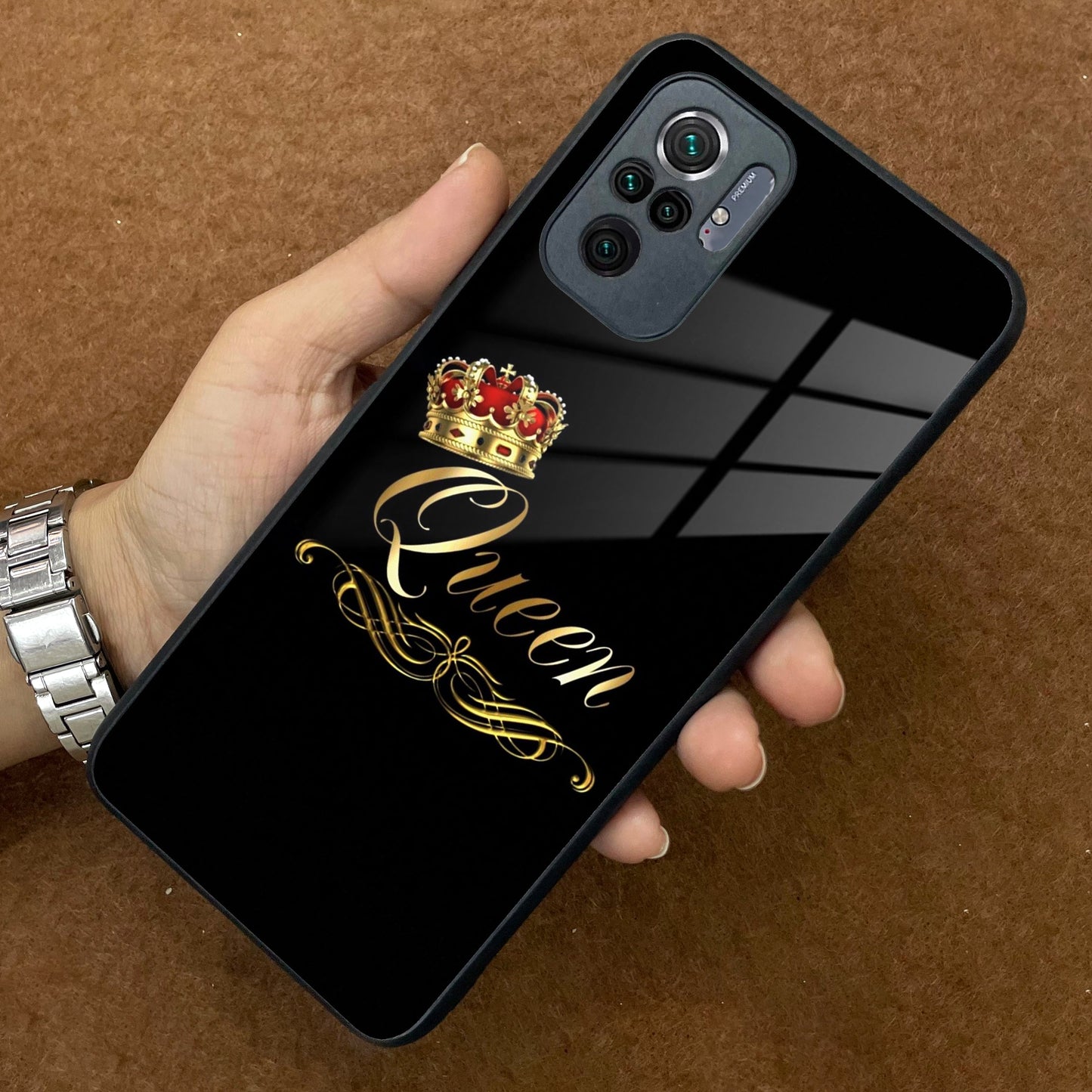 Cute Queen With Crown Glass Case For Redmi/Xiaomi ShopOnCliQ