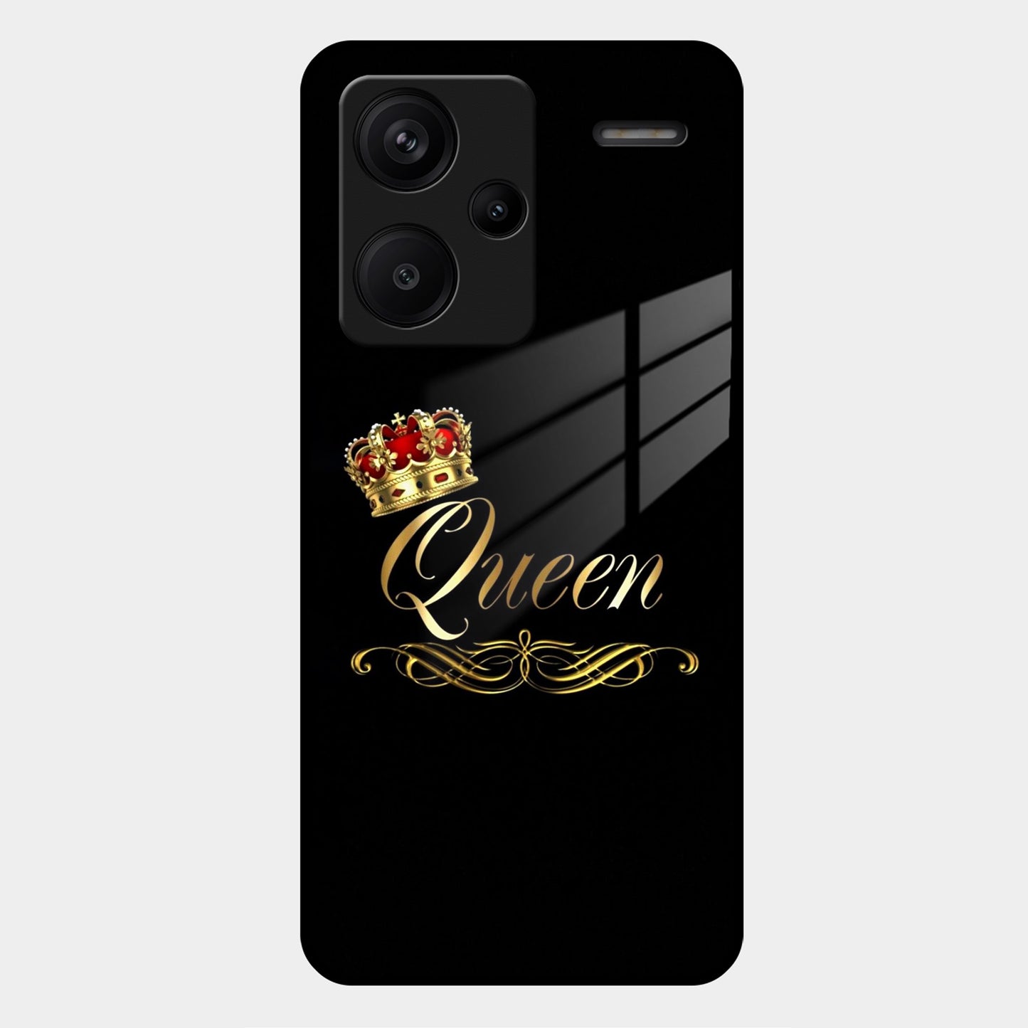 Cute Queen With Crown Glass Case For Redmi/Xiaomi ShopOnCliQ