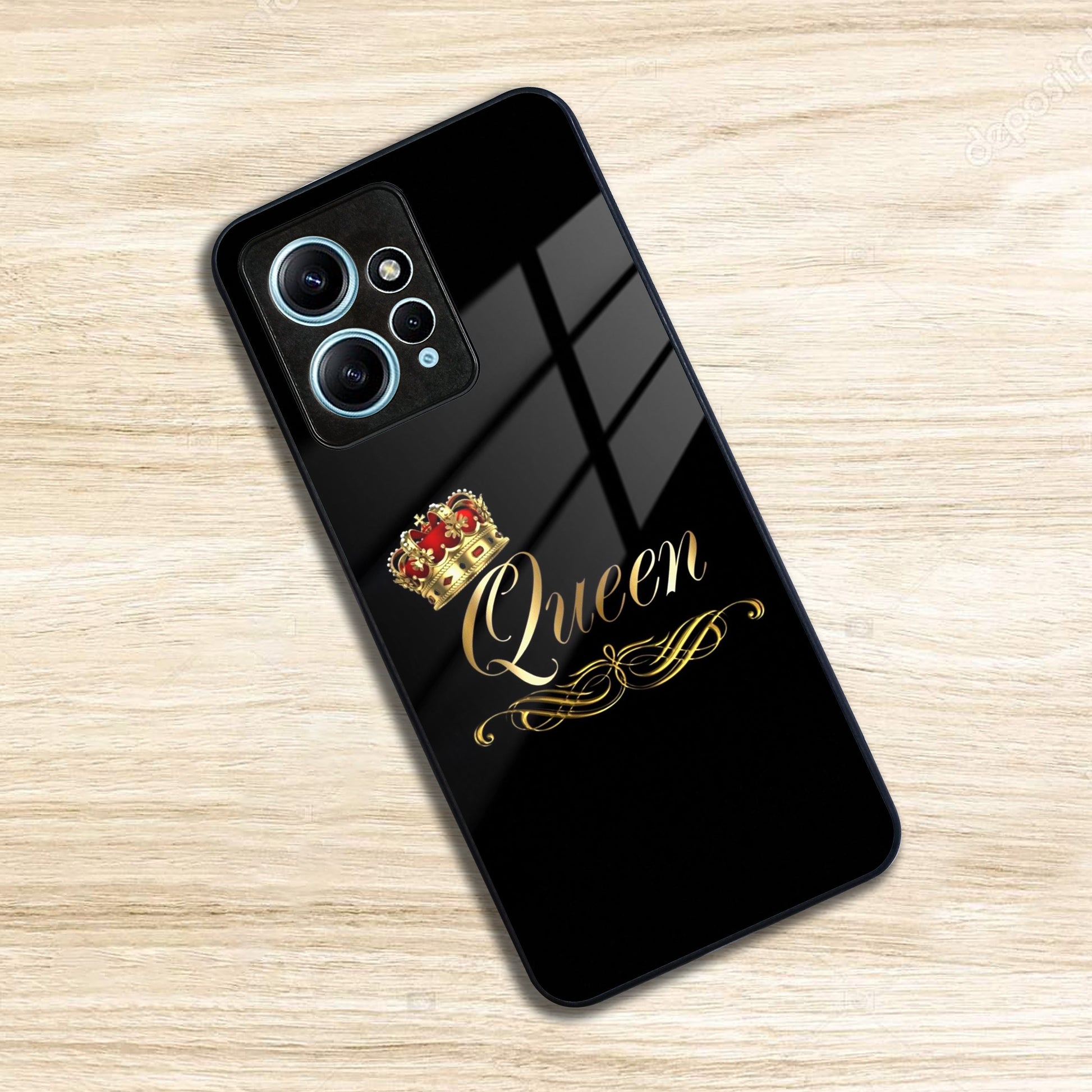 Cute Queen With Crown Glass Case For Redmi/Xiaomi ShopOnCliQ