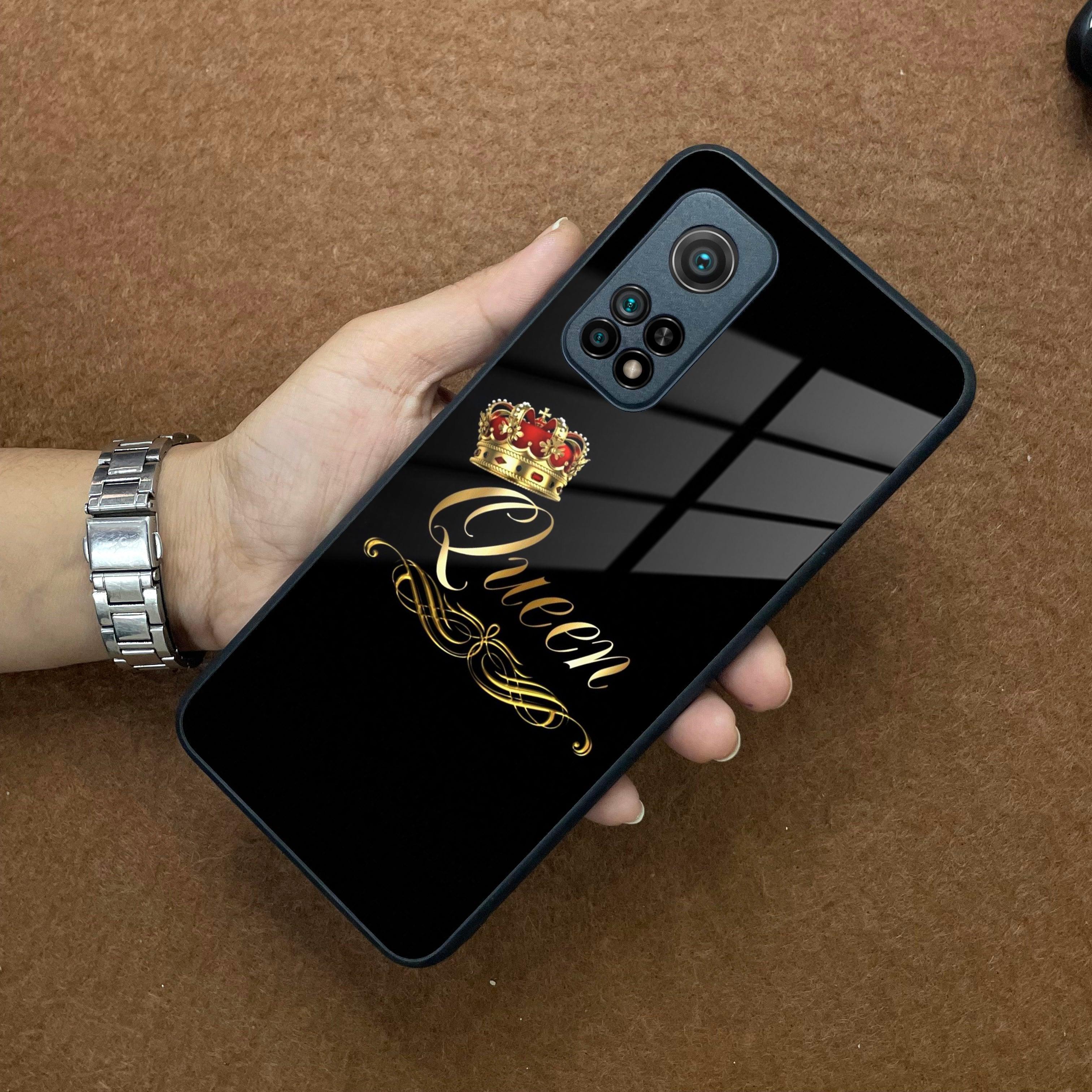 Cute Queen With Crown Glass Case For Redmi/Xiaomi - ShopOnCliQ